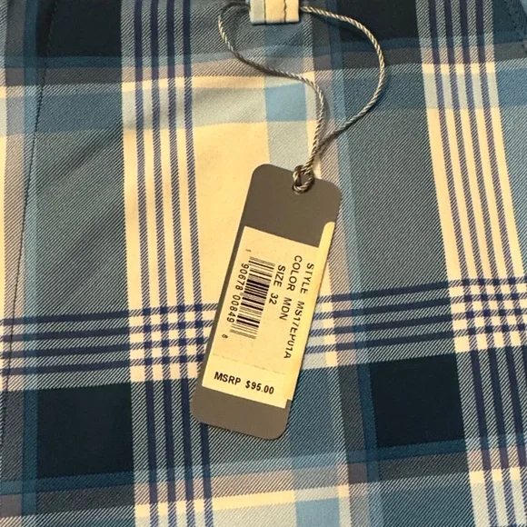 Peter Millar Blue Men's Hybrid Golf Shorts 32 Union League of Philadelphia - Picture 3 of 6